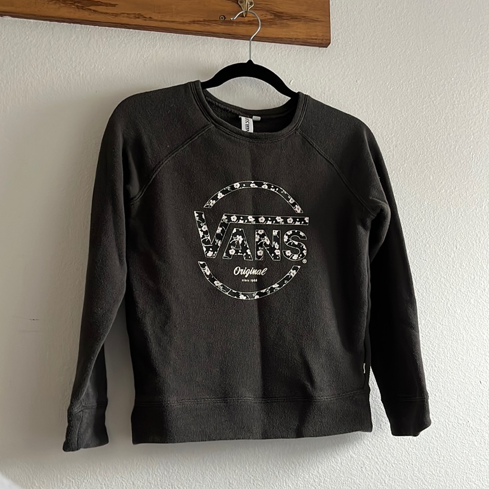 Vans Logo Women’s XS Surf Floral Sweater